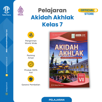 Pelajaran Akidah Akhlak Kelas 7 MTs Kurikulum 2019